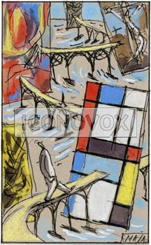 dessin de Maja, réf. 0006-0310