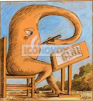 dessin de Maja, réf. 0006-0317