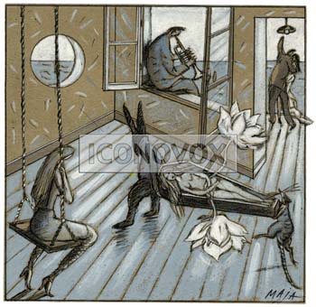 dessin de Maja, réf. 0006-0320