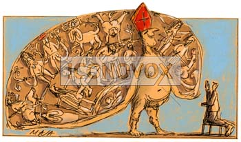 Saint GlinGlin et compagnie..., dessin de Maja, réf. 0006-0325