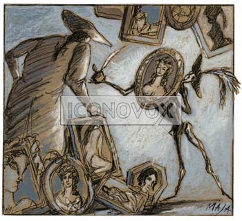 Goeute, dessin de Maja, réf. 0006-0345