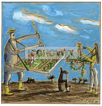 Le Pays de rien, dessin de Maja, réf. 0006-0353