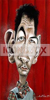 François Morel, caricature de Moine, réf. 0045-0022