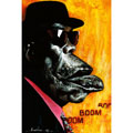 John Lee Hooker, caricature de Moine, réf. 0045-0039