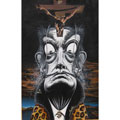 Salvador Dali, caricature de Moine, r&eacute;f. 0045-0076