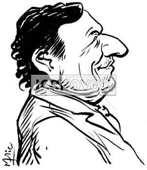 caricature de Mric, réf. 0041-0037
