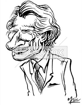 caricature de Mric, réf. 0041-0039