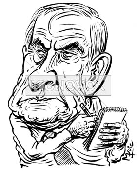 caricature de Mric, réf. 0041-0040