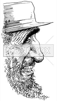 caricature de Mric, réf. 0041-0042