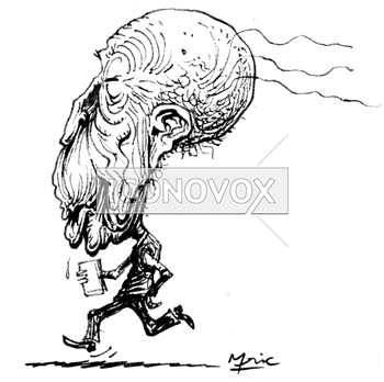 caricature de Mric, réf. 0041-0690