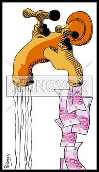 Robinet, dessin de Pakman, réf. 0074-0020