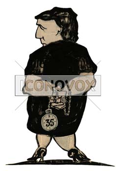 Martine aubry, dessin de Phillipe, réf. 0011-0046