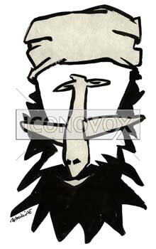 Ben Laden, dessin de Phillipe, réf. 0011-0078