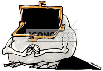 Grenouille, dessin de Phillipe, réf. 0011-0142