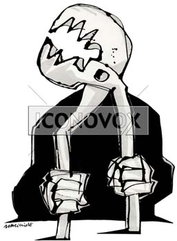 Force de travail, travail de force, dessin de Phillipe, réf. 0011-0182