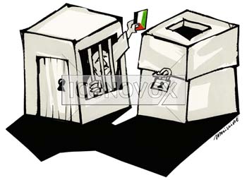 Marwan Barghouti, dessin de Phillipe, réf. 0011-0226