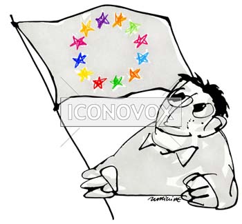 Une autre Europe, dessin de Phillipe, réf. 0011-0286