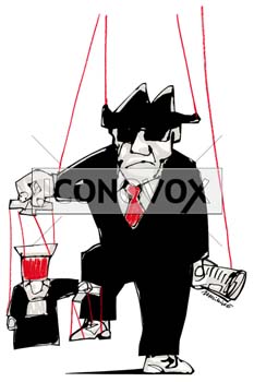 Manipulations, dessin de Phillipe, réf. 0011-0290