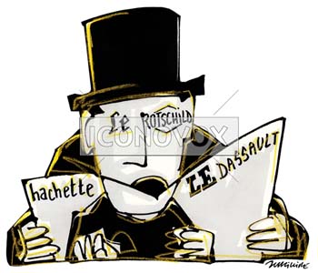 Presse payante, dessin de Phillipe, réf. 0011-0359