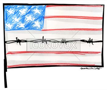 Military Commissions Act, dessin de Phillipe, réf. 0011-0365
