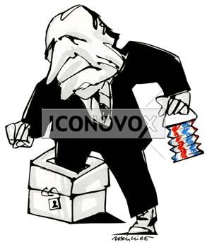 Retraite au flambeau, dessin de Phillipe, réf. 0011-0394