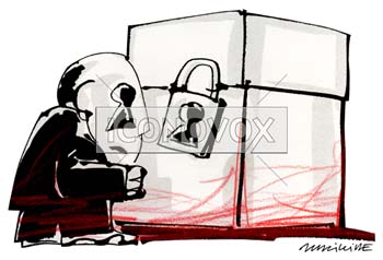 Sondeur, dessin de Phillipe, réf. 0011-0403