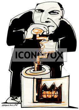 Ressort économique, dessin de Phillipe, réf. 0011-0422