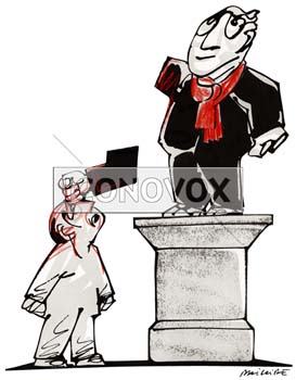 Statue, dessin de Phillipe, réf. 0011-0444