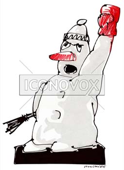 Bonhomme, dessin de Phillipe, réf. 0011-0560