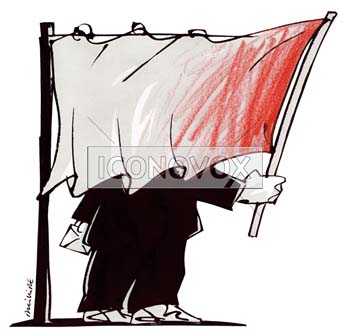 Isoloir, dessin de Phillipe, réf. 0011-0566