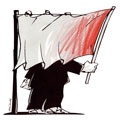 Isoloir, dessin de Phillipe, r&eacute;f. 0011-0566