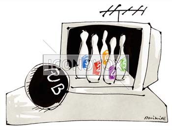 Coup de pub, dessin de Phillipe, réf. 0011-0625