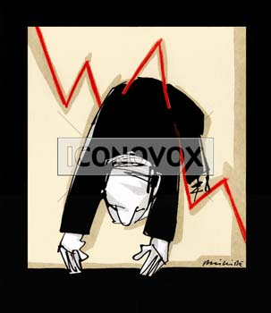 Chute, dessin de Phillipe, réf. 0011-0674
