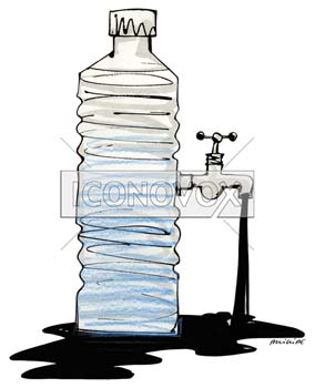 Eau bitumeuse, dessin de Phillipe, réf. 0011-0710