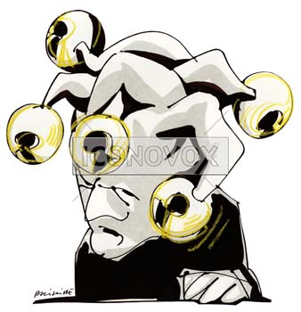 Enfermement, dessin de Phillipe, réf. 0011-0712
