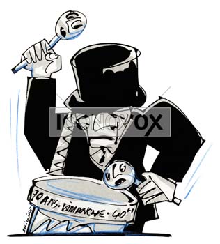 Percussion, dessin de Phillipe, réf. 0011-0715
