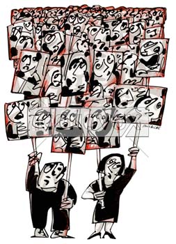 Mobilisation, dessin de Phillipe, réf. 0011-0726