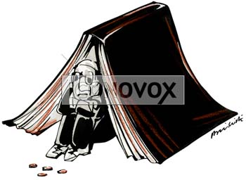 Chercheur, dessin de Phillipe, réf. 0011-0738