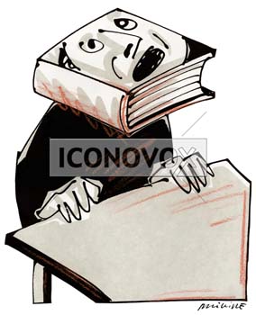 Condition étudiante, dessin de Phillipe, réf. 0011-0750