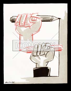 Dialectique, dessin de Phillipe, réf. 0011-0767