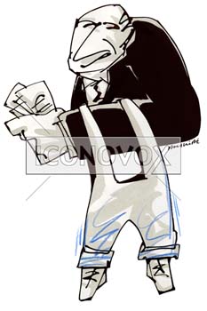 Rentabilité, dessin de Phillipe, réf. 0011-0778