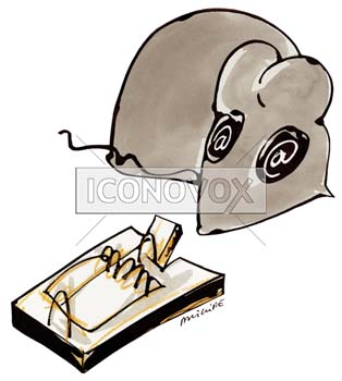 I-piège, dessin de Phillipe, réf. 0011-0788