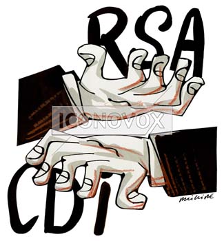 RSA-CDI, dessin de Phillipe, réf. 0011-0816