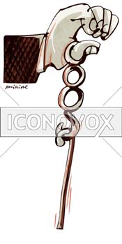 Crocs, dessin de Phillipe, réf. 0011-0854