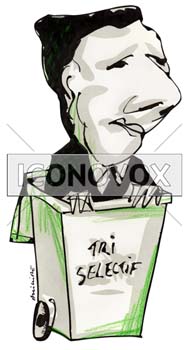 Poubelle de l'histoire, dessin de Phillipe, réf. 0011-0893