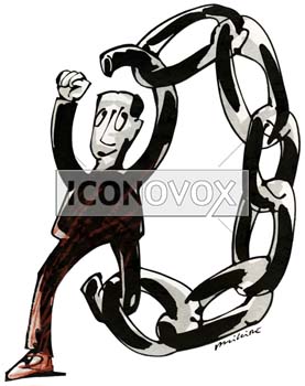 Libération, dessin de Phillipe, réf. 0011-0904