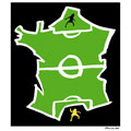 Grand stade, dessin de Phillipe, r&eacute;f. 0011-0907