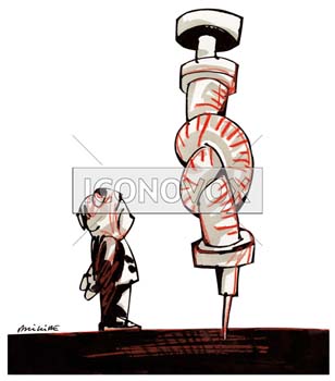 Offre de soins, dessin de Phillipe, réf. 0011-0925