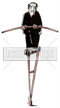 Equilibre, dessin de Phillipe, réf. 0011-0932