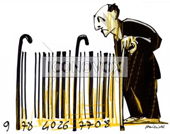 Petite retraite, dessin de Phillipe, réf. 0011-0935